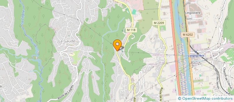 localisation de l'entreprise MADAME CHLOE SEGUIN  LA GAUDE