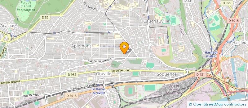 localisation de l'entreprise MADAME CHLOE SEGUIN à LE HAVRE