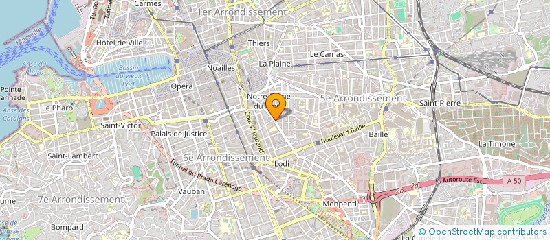 localisation de l'entreprise MADAME CHLOE SEIFERT  MARSEILLE