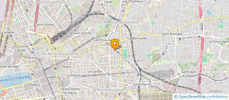 localisation de l'entreprise MADAME CHLOE SERRE à MARSEILLE 4EME