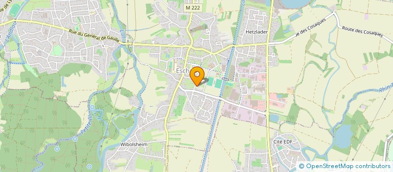 localisation de l'entreprise MADAME CHLOE SEYWERT  ESCHAU