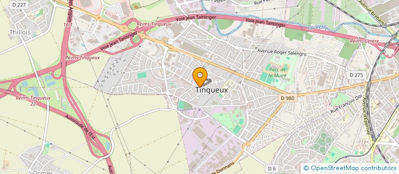 localisation de l'entreprise MADAME CHLOE SIMON  TINQUEUX