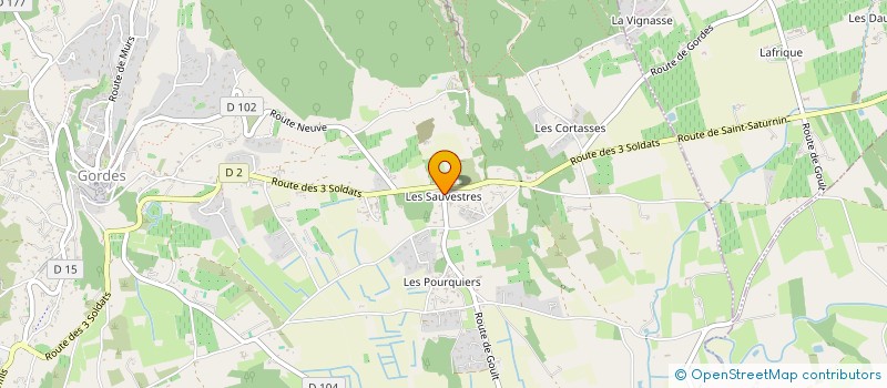 localisation de l'entreprise MADAME CHLOE SINIEN  GORDES