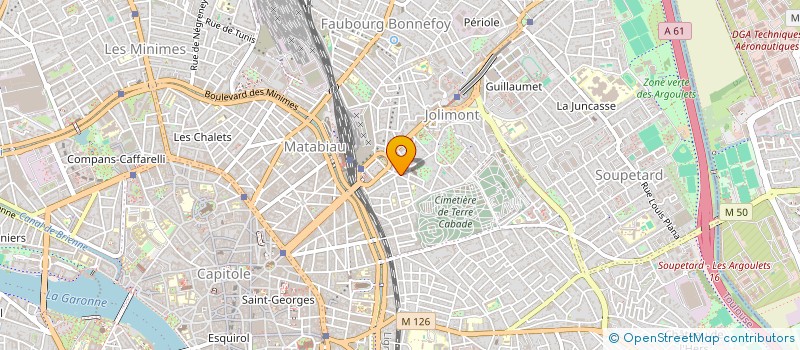 localisation de l'entreprise MADAME CHLOE SLUSARCZYK  TOULOUSE