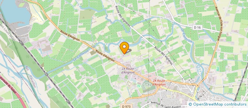 localisation de l'entreprise MADAME CHLOE SOGGIA  CAVAILLON