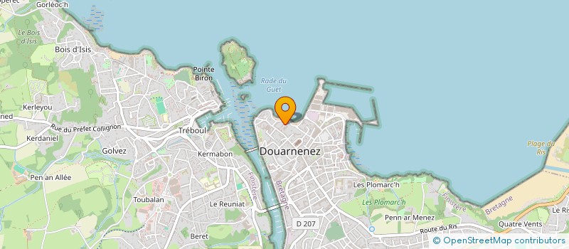 localisation de l'entreprise MADAME CHLOE SOTTA à DOUARNENEZ