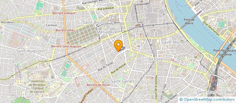 localisation de l'entreprise MADAME CHLOE SOTTY  BORDEAUX