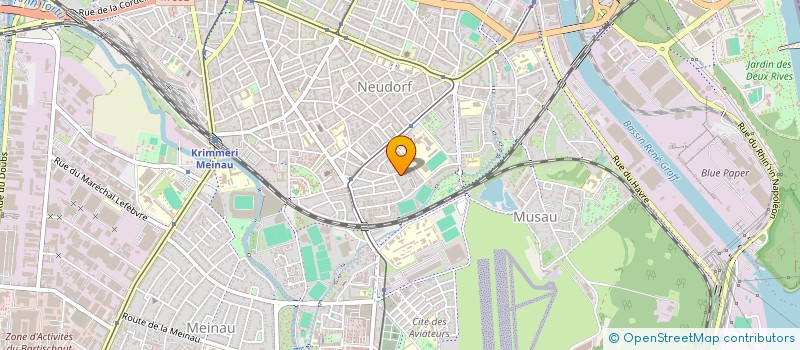 localisation de l'entreprise MADAME CHLOE SPERISSEN  STRASBOURG