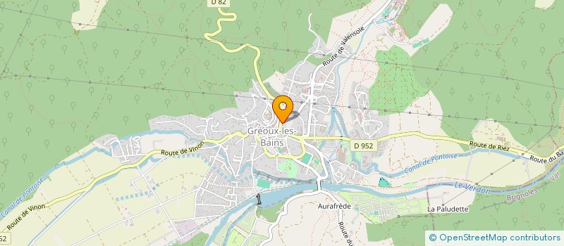 localisation de l'entreprise MADAME CHLOE STABILE à GREOUX-LES-BAINS