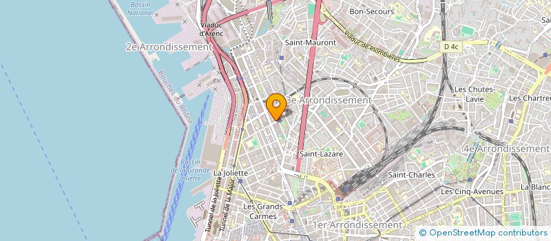 localisation de l'entreprise MADAME CHLOE STAVRIS à MARSEILLE