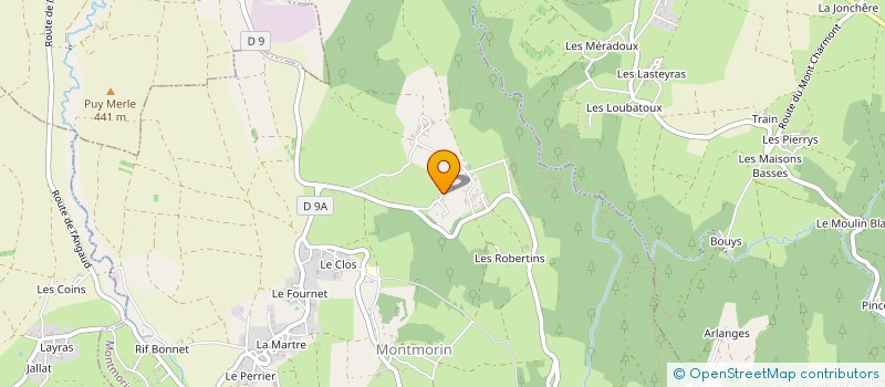 localisation de l'entreprise MADAME CHLOE STOPAR  MONTMORIN