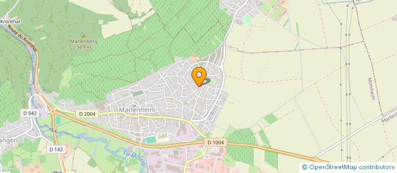 localisation de l'entreprise MADAME CHLOE STORTZ  MARLENHEIM