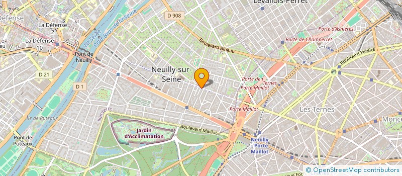 localisation de l'entreprise MADAME CHLOE STRUZ à NEUILLY-SUR-SEINE