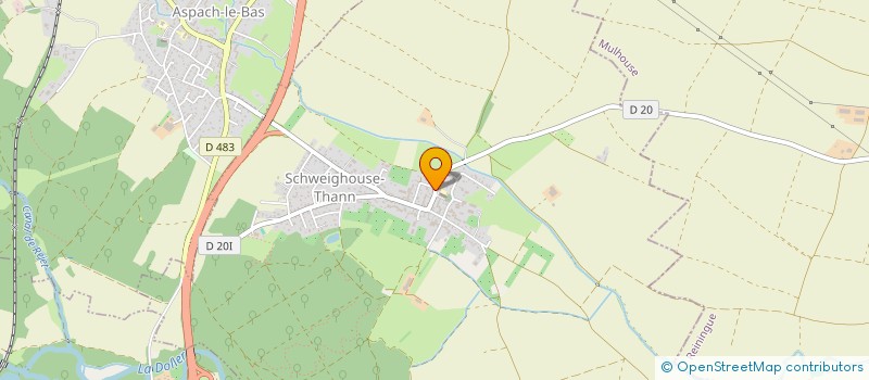 localisation de l'entreprise MADAME CHLOE SUTTER  SCHWEIGHOUSE-THANN