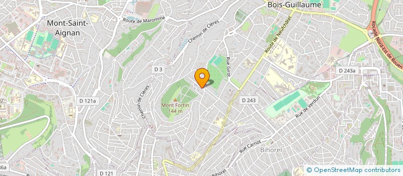 localisation de l'entreprise MADAME CHLOE SUZANON à BOIS-GUILLAUME