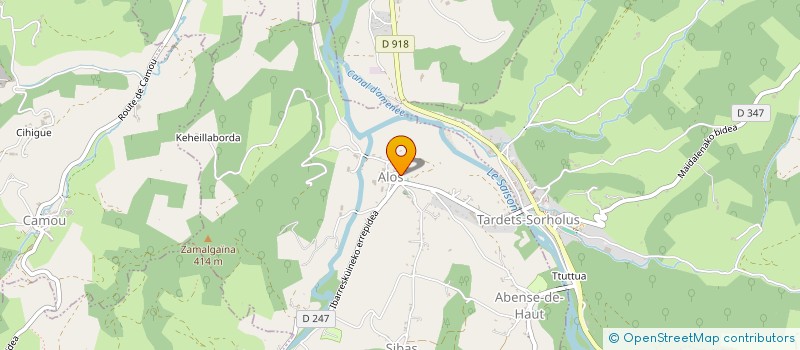 localisation de l'entreprise MADAME CHLOE SYDNEY  ALOS-SIBAS-ABENSE