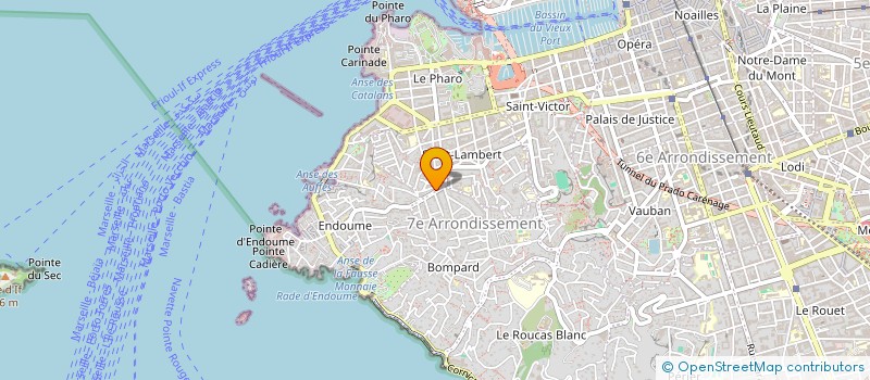 localisation de l'entreprise MADAME CHLOE SYLVIE MARLANGUE à MARSEILLE