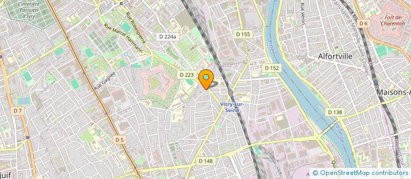 localisation de l'entreprise MADAME CHLOE SZUMNY  VITRY-SUR-SEINE