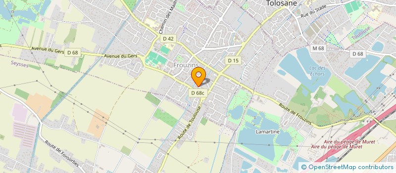 localisation de l'entreprise MADAME CHLOE TANKERE  FROUZINS