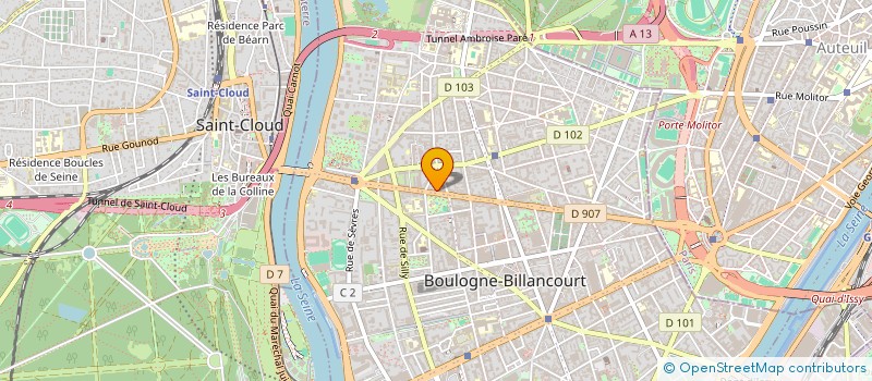 localisation de l'entreprise MADAME CHLOE TARDITO à BOULOGNE-BILLANCOURT