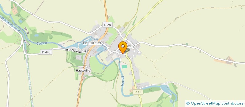 localisation de l'entreprise MADAME CHLOE TAVERNIER  GOUY