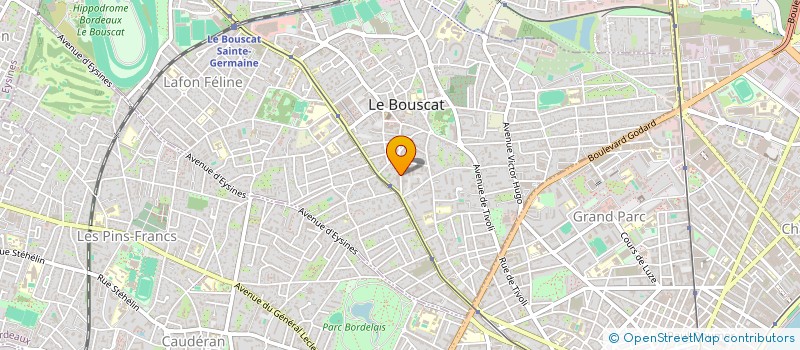 localisation de l'entreprise MADAME CHLOE TERRIER  LE BOUSCAT