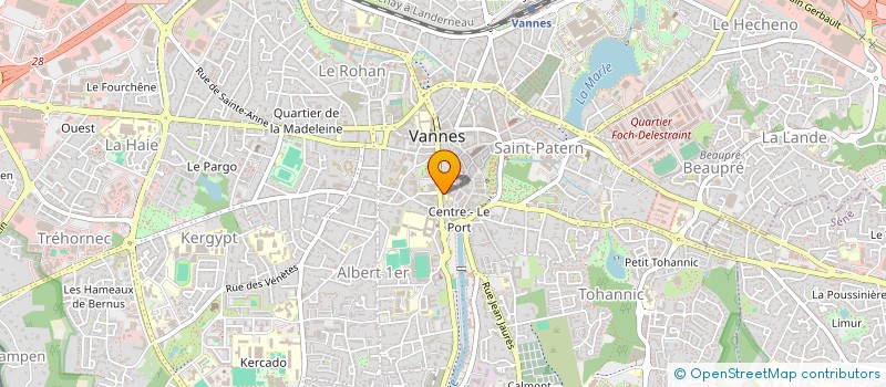 localisation de l'entreprise MADAME CHLOE THETIOT à VANNES