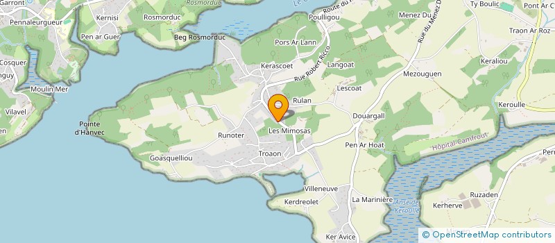 localisation de l'entreprise MADAME CHLOE THIERY  HOPITAL-CAMFROUT