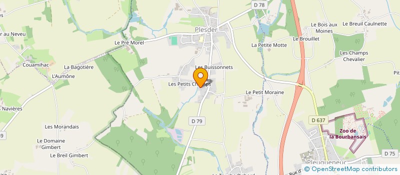 localisation de l'entreprise MADAME CHLOE TINOT  PLESDER