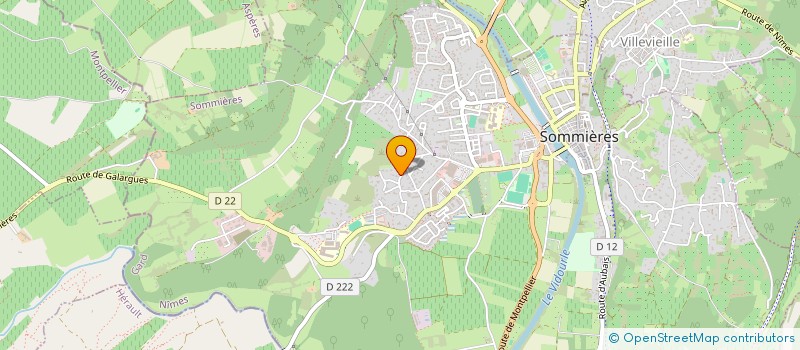 localisation de l'entreprise MADAME CHLOE TOMASELLA à SOMMIERES