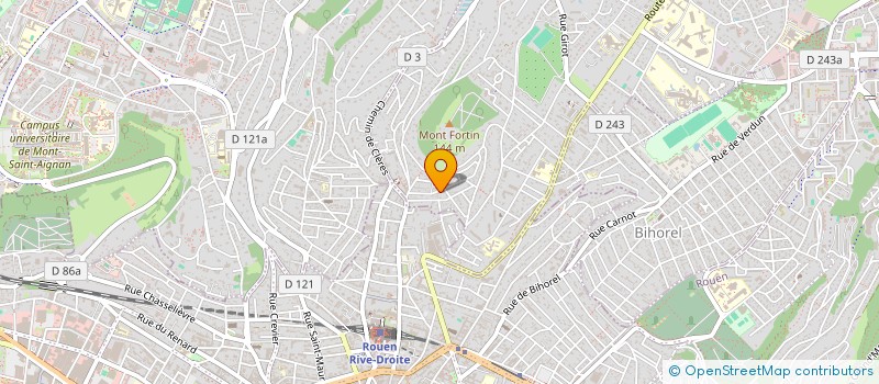 localisation de l'entreprise MADAME CHLOE TOULOTTE à BOIS-GUILLAUME