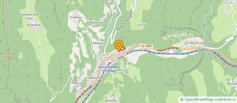 localisation de l'entreprise MADAME CHLOE TRABLY  NEUVILLE-SUR-AIN