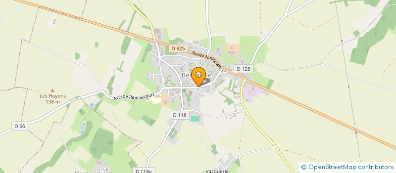 localisation de l'entreprise MADAME CHLOE TREFCON  ABBEVILLE