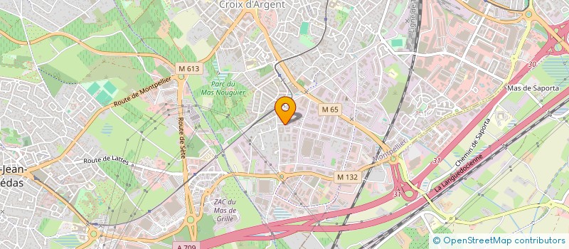 localisation de l'entreprise MADAME CHLOE TRUMET à MONTPELLIER