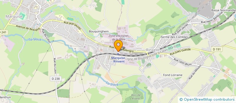 localisation de l'entreprise MADAME CHLOE VANDENBERGH  RINXENT