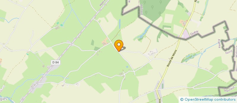 localisation de l'entreprise MADAME CHLOE VASSEUR  TAISNIERES-SUR-HON