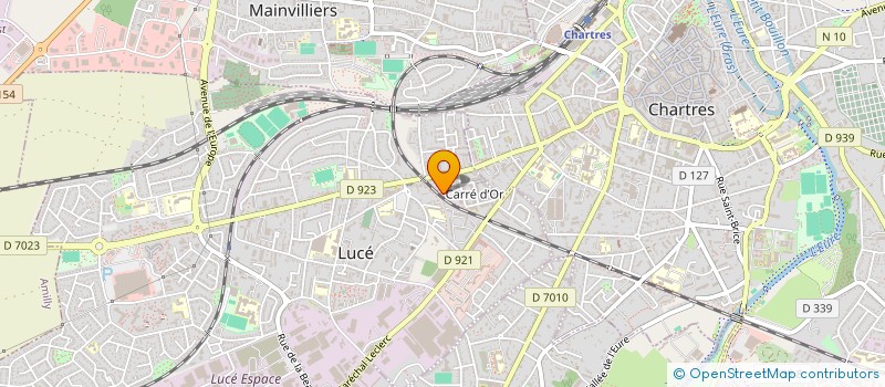 localisation de l'entreprise MADAME CHLOE VERTUEUX à LUCE