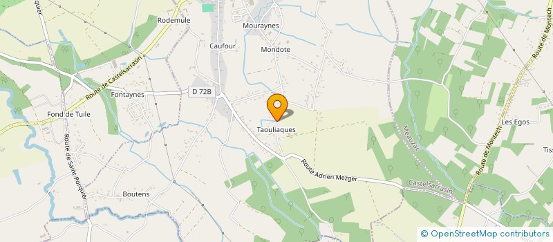 localisation de l'entreprise MADAME CHLOE VIALLETEL à LABASTIDE-DU-TEMPLE