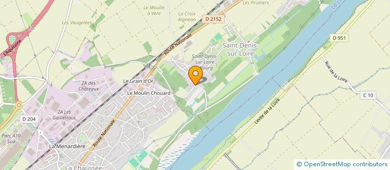 localisation de l'entreprise MADAME CHLOE VIGIE DU CAYLA  SAINT-DENIS-SUR-LOIRE