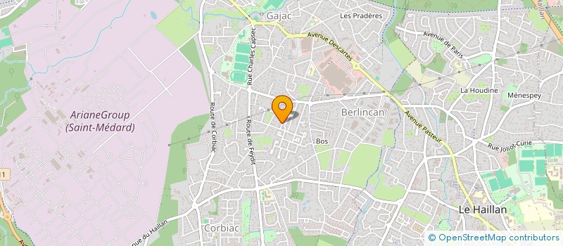 localisation de l'entreprise MADAME CHLOE VILDAY  SAINT-MEDARD-EN-JALLES