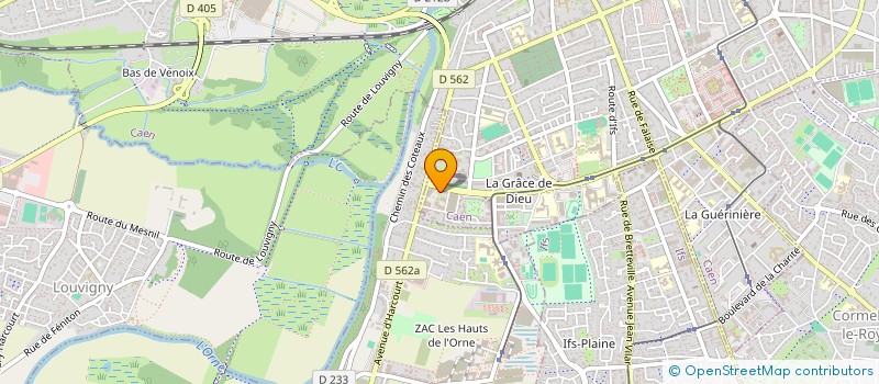 localisation de l'entreprise MADAME CHLOE VILLEMAIN à CAEN
