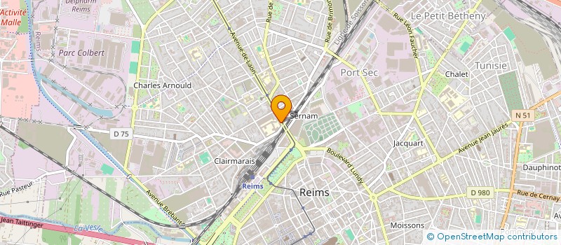 localisation de l'entreprise MADAME CHLOE VIREY  REIMS