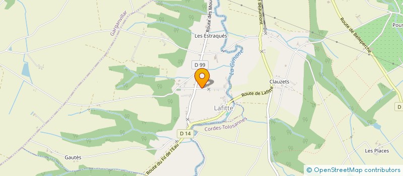 localisation de l'entreprise MADAME CHLOE VIRIATO à LAFITTE