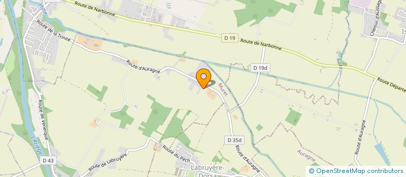 localisation de l'entreprise MADAME CHLOE VIUDES  MIREMONT