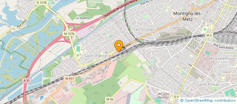 localisation de l'entreprise MADAME CHLOE VUILLAUME  MOULINS-LES-METZ