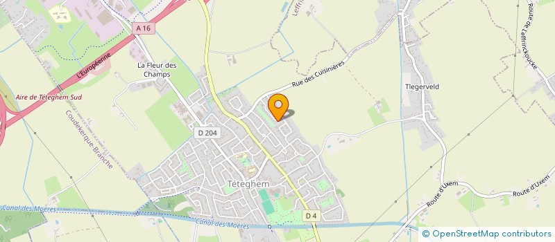 localisation de l'entreprise MADAME CHLOE WATTEAU  LINSELLES