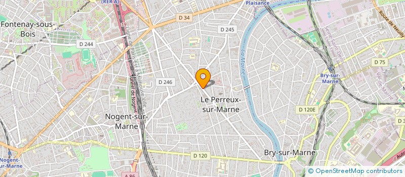 localisation de l'entreprise MADAME CHLOE WIJNANT  LE PERREUX-SUR-MARNE