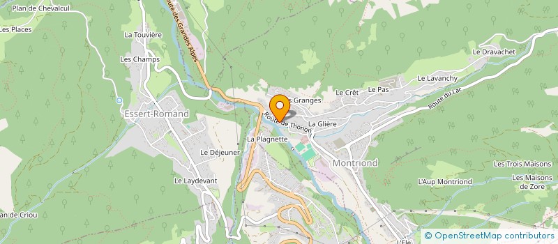 localisation de l'entreprise MADAME CHLOE WILKINSON à MORZINE