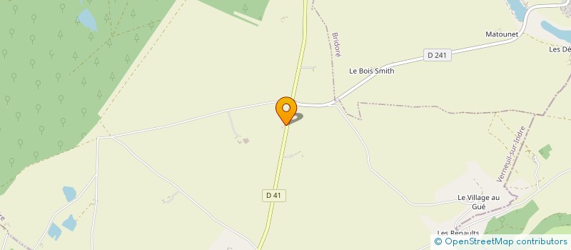 localisation de l'entreprise MADAME CHLOE WOEHREL  VERNEUIL-SUR-INDRE