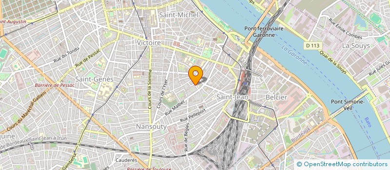 localisation de l'entreprise MADAME CHLOE ZELIKSON  BORDEAUX